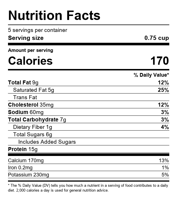 Whole Milk Plain Greek Yogurt Tub — image 2 of 2