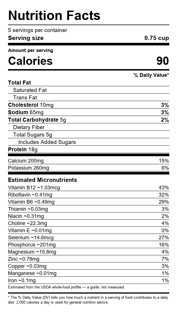 Total Plain Nonfat Greek Yogurt Tub — image 2 of 2