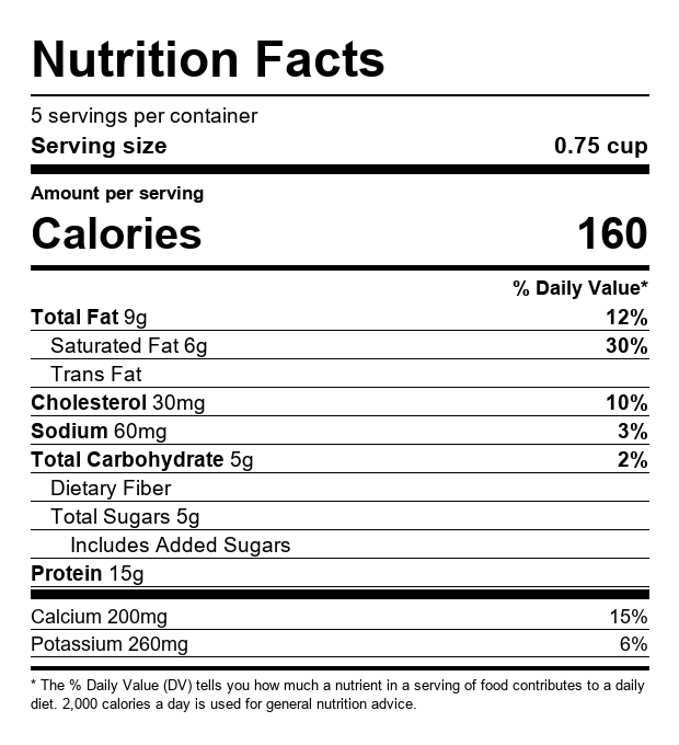 Total Plain Whole Milk Greek Yogurt Tub — image 2 of 2