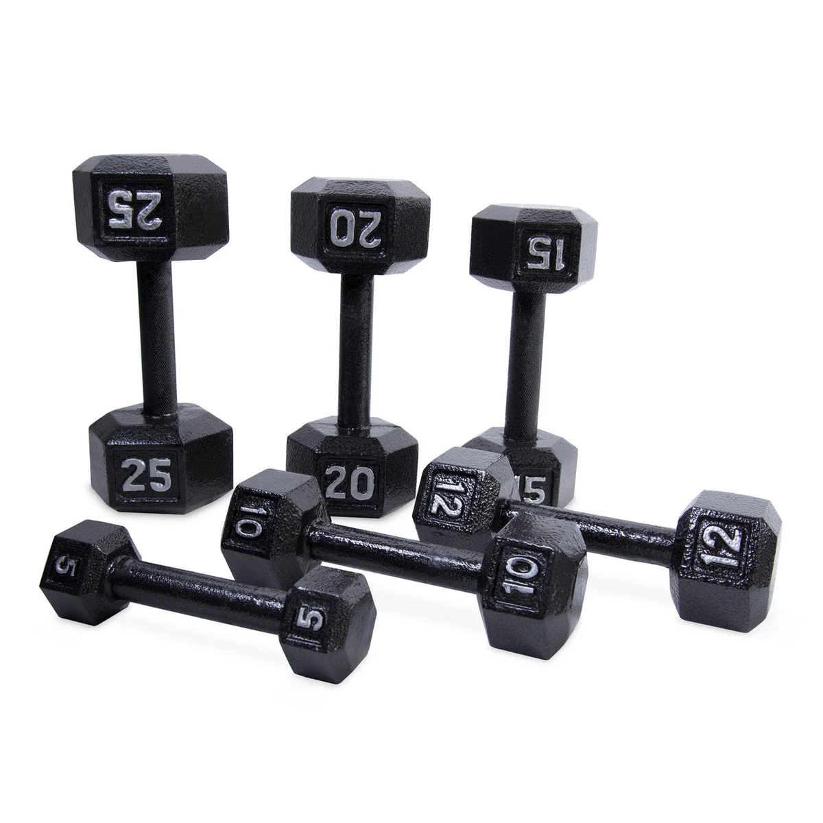 CAP Barbell Cast Iron Hex Dumbbells