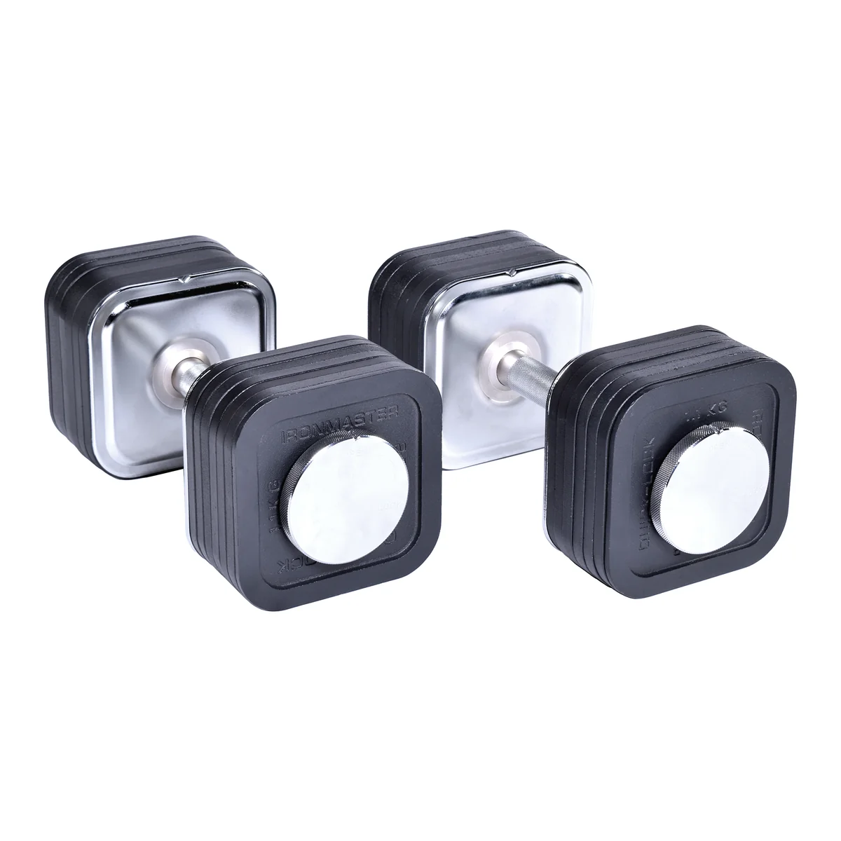 Ironmaster Quick-Lock Adjustable Dumbbells 75 lb