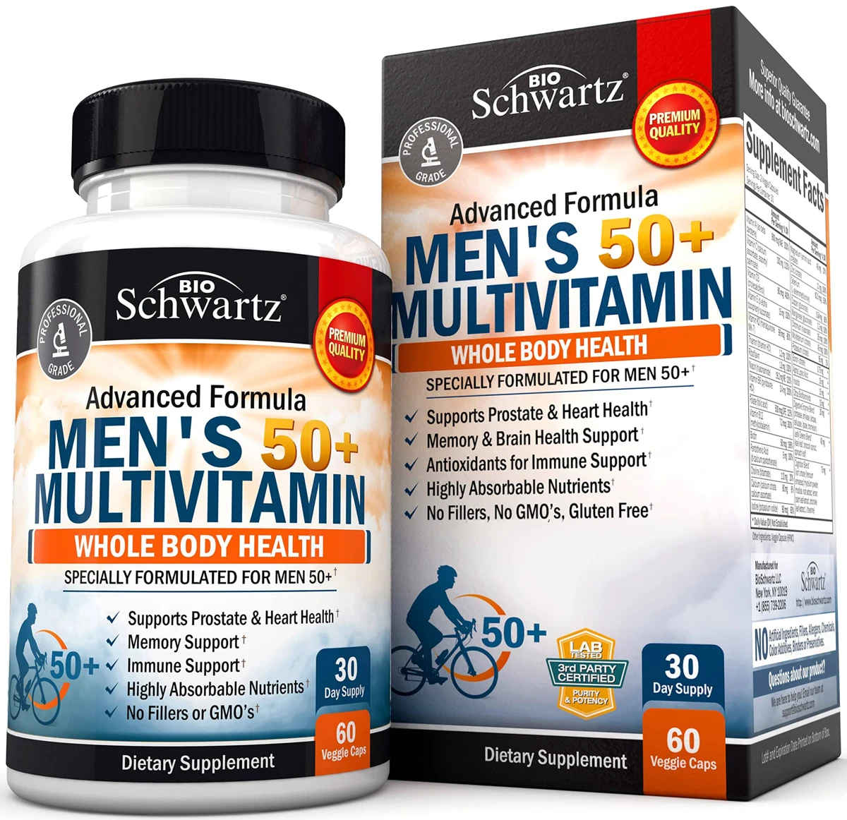 Men's 50+ Multivitamin Capsules
