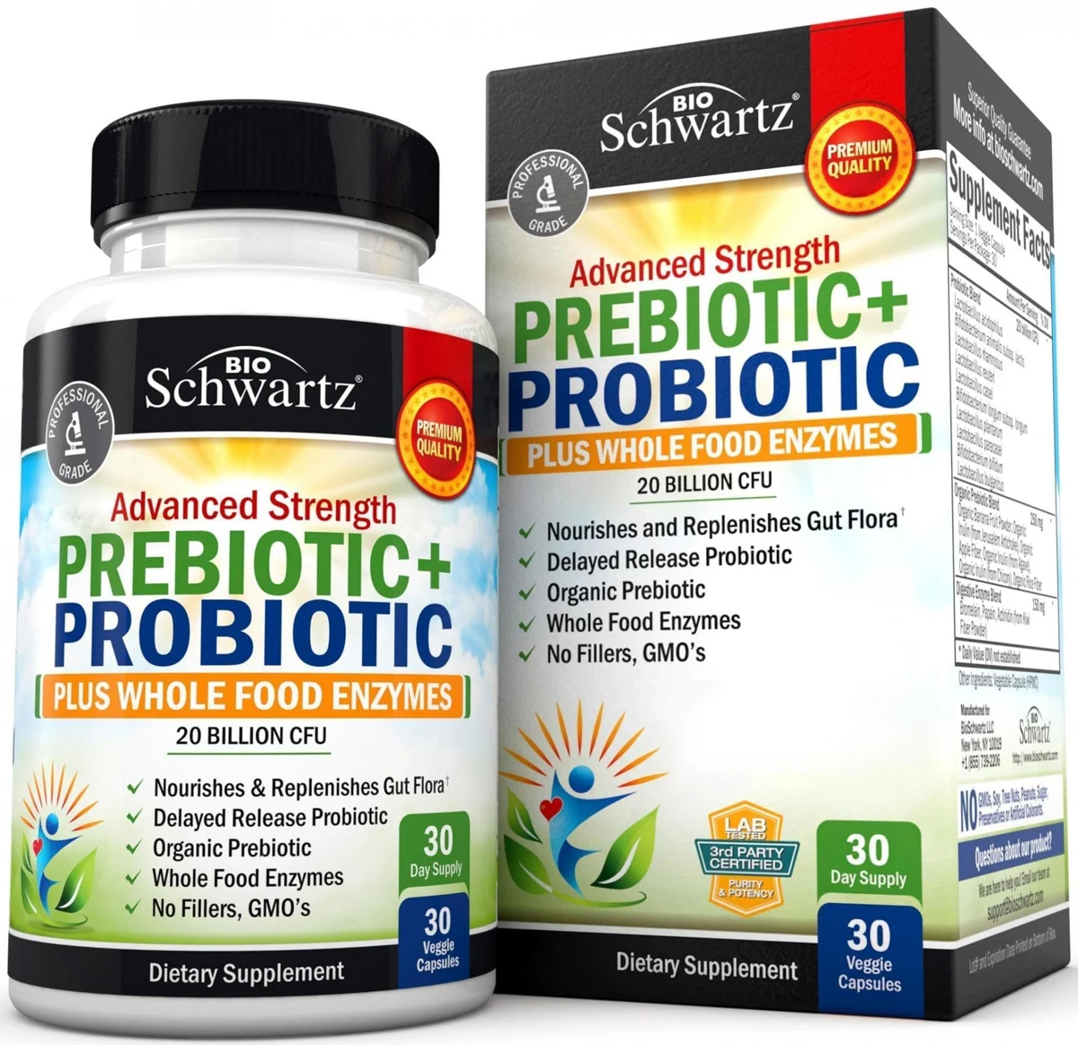 Prebiotic + Probiotic Capsules