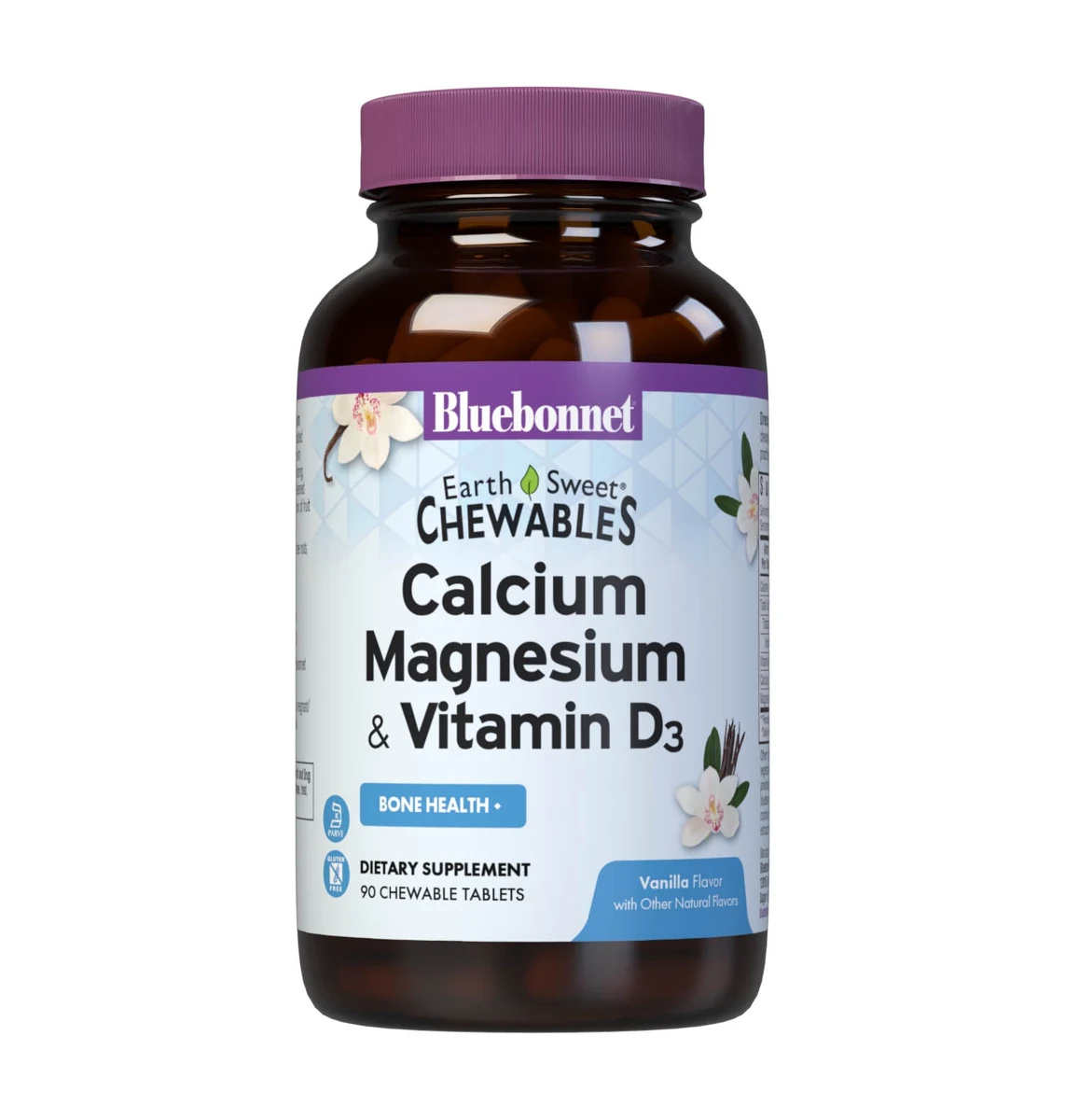 EARTHSWEET CHEWABLES CALCIUM MAGNESIUM & VITAMIN D3