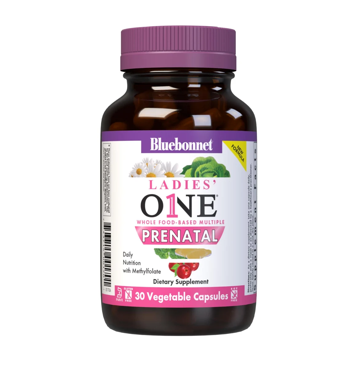 LADIES' ONE PRENATAL WHOLE FOOD-BASED MULTIPLE