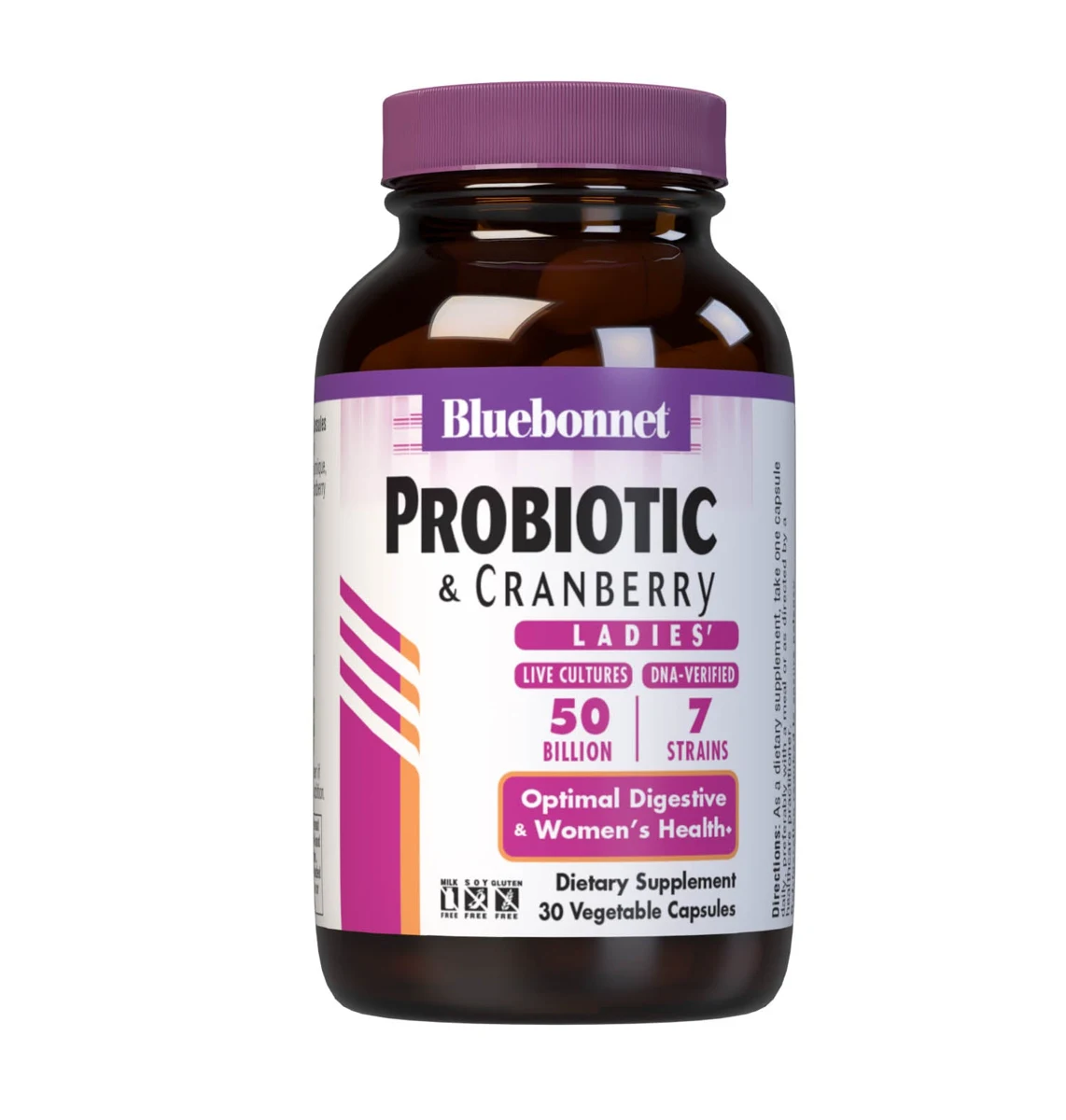 LADIES' PROBIOTIC & PREBIOTIC 50 BILLION & CRANBERRY