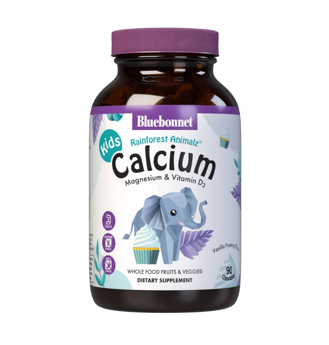 RAINFOREST ANIMALZ CALCIUM MAGNESIUM & VITAMIN D3