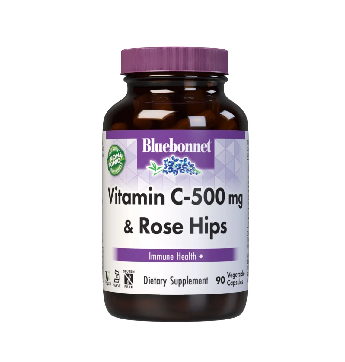 VITAMIN C-500 mg & ROSE HIPS