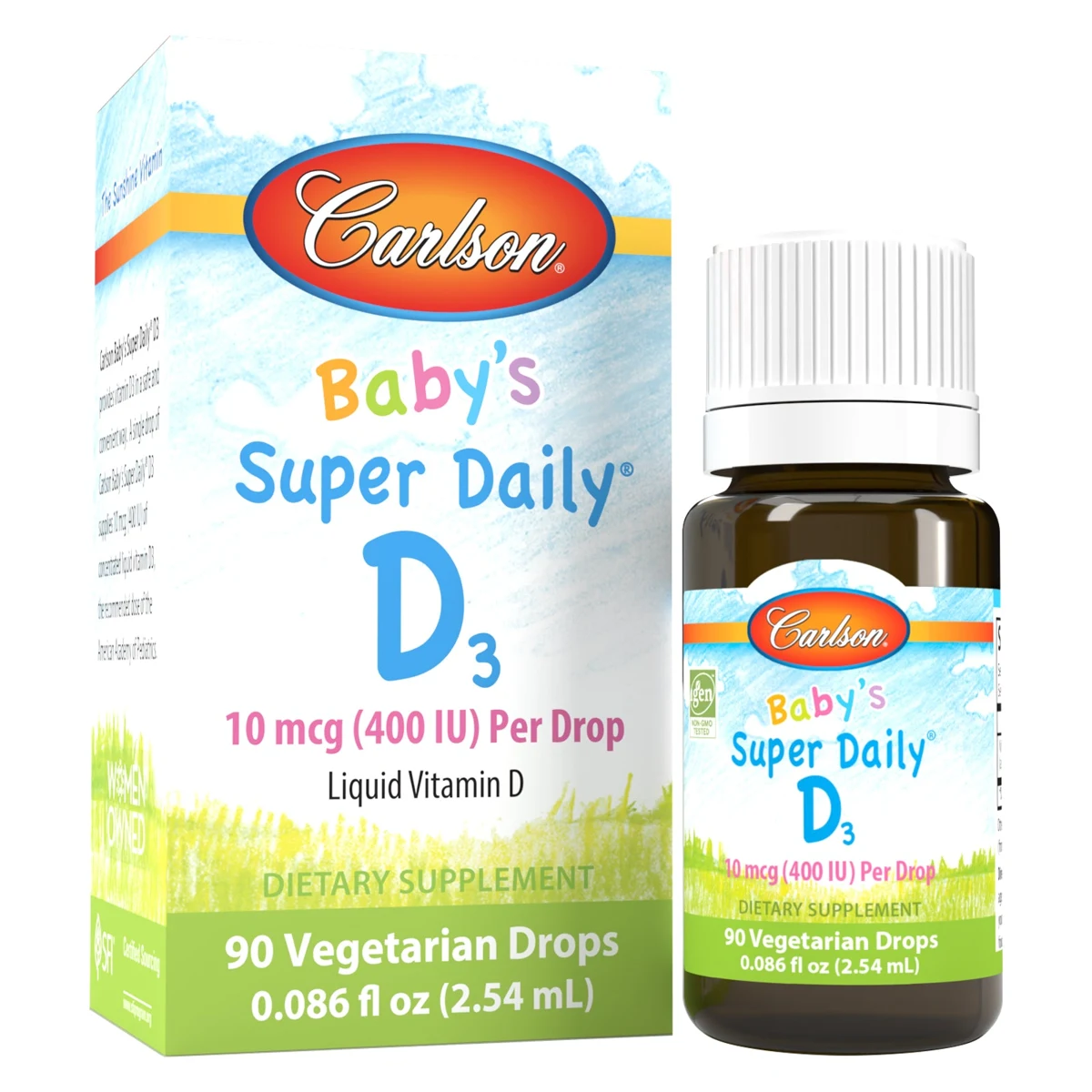 Baby's Super Daily D3 400 IU (10 mcg)