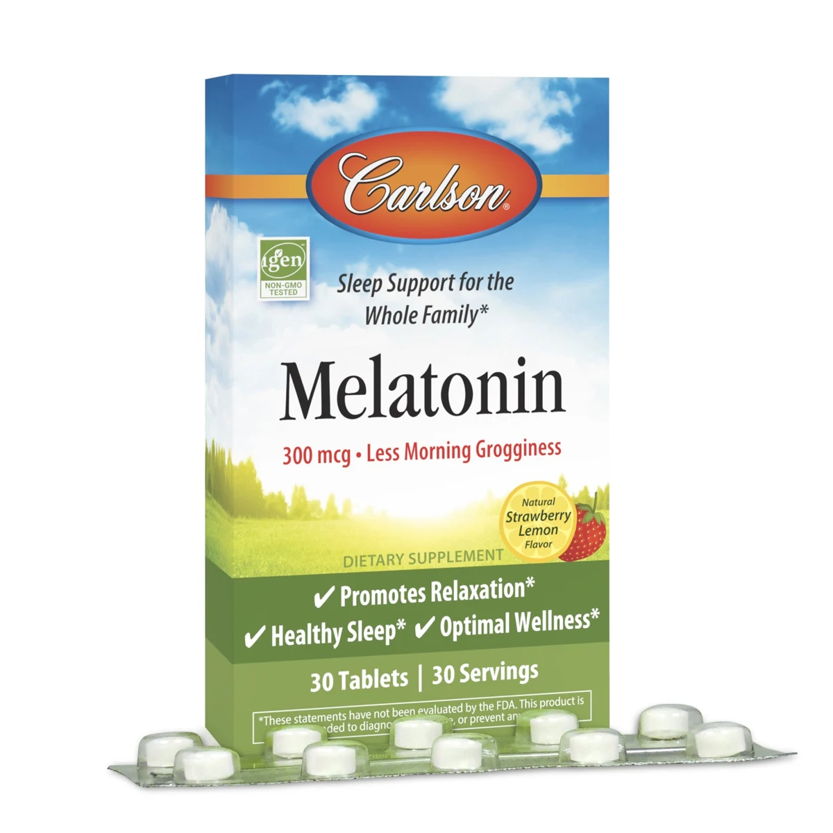 Melatonin Grab + Go Packs