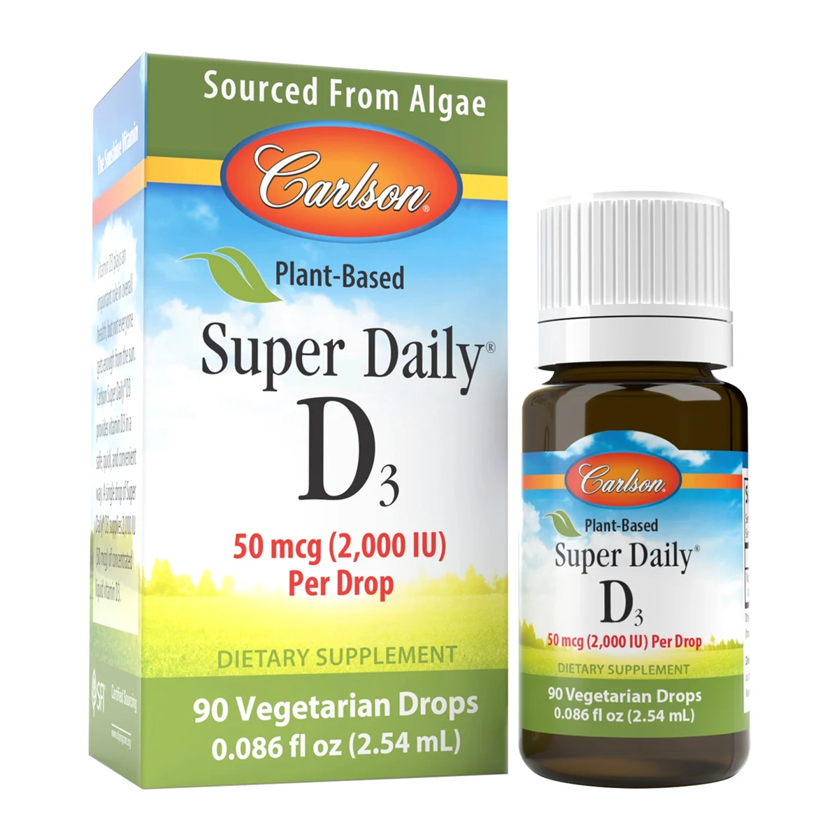 Plant-Based Super Daily D3 2,000 IU (50 mcg)