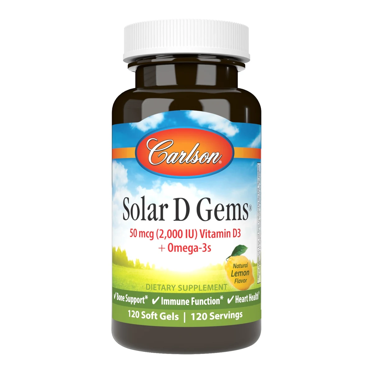 Solar D Gems 2,000 IU (50 mcg)