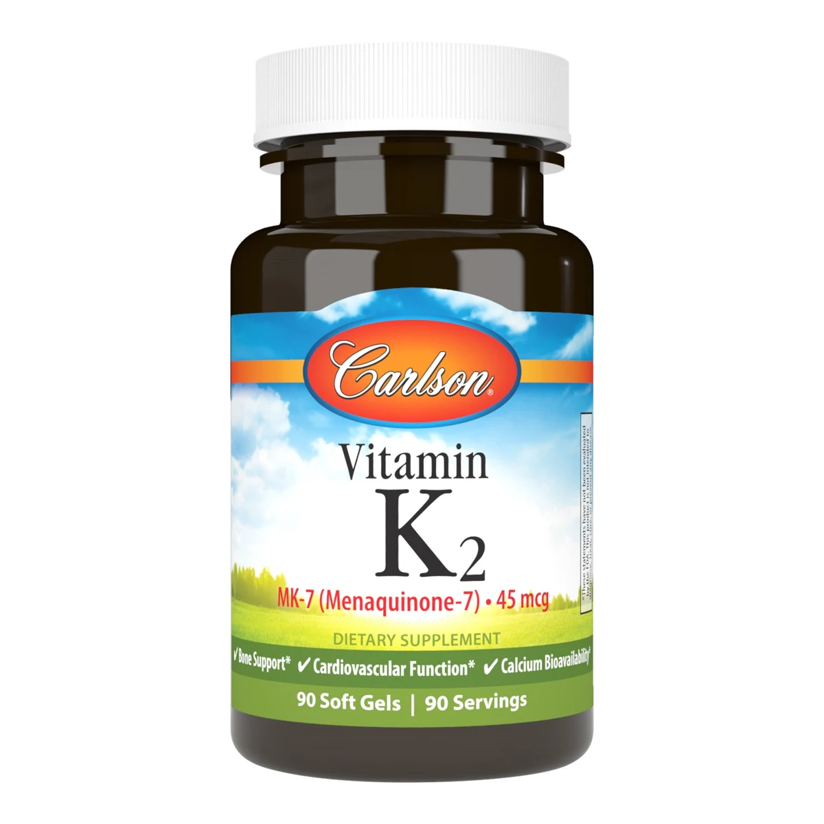 Vitamin K2 as MK-7 45 mcg