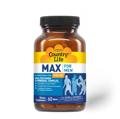 MAX For Men Iron Free Multivitamin