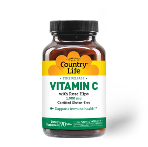 Time Release Vitamin C with Rose Hips