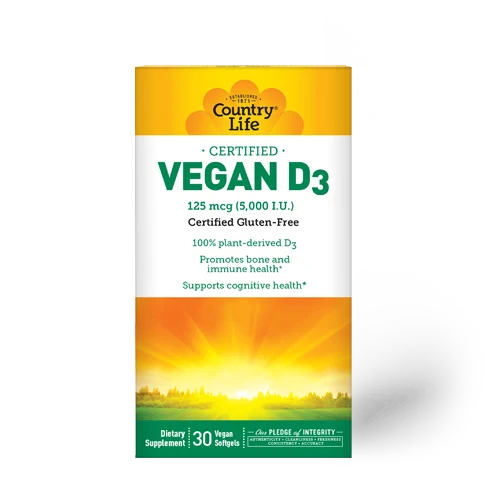 Vegan D3 Softgels