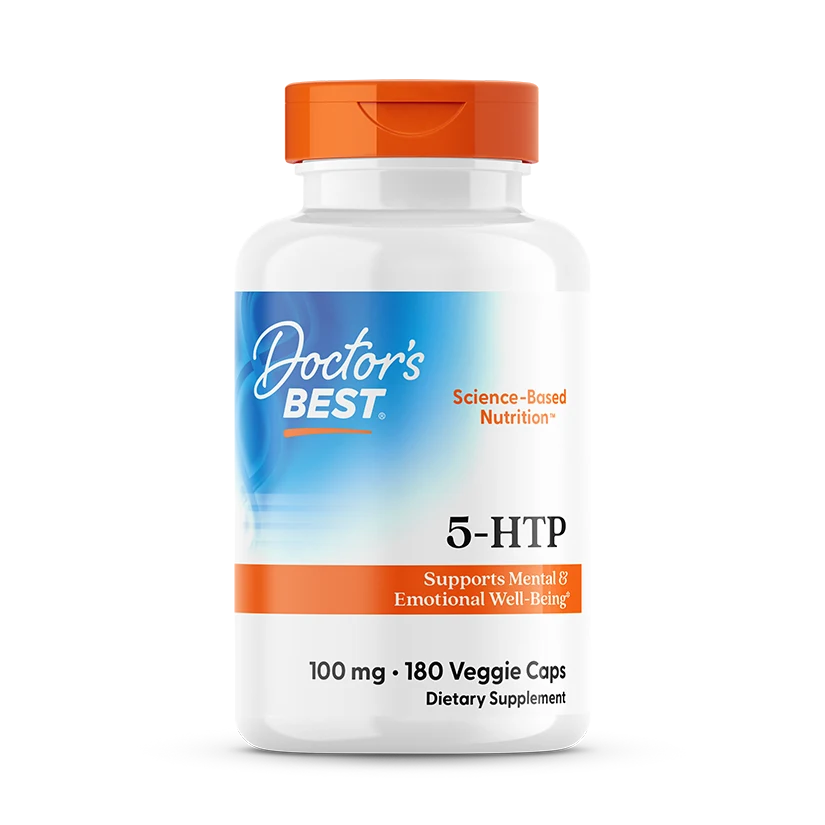 5-HTP, 100 mg, 180 Veggie Caps
