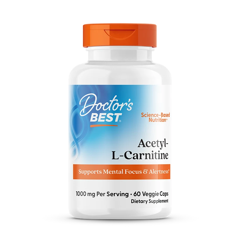 Acetyl-L-Carnitine, 500 mg, 60 Veggie Caps