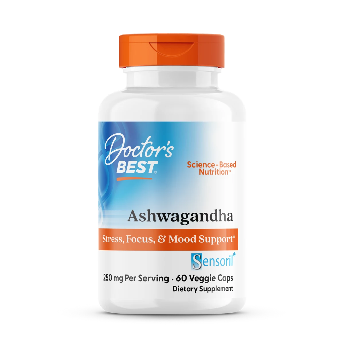 Ashwagandha with Sensoril, 125 mg, 60 Veggie Caps