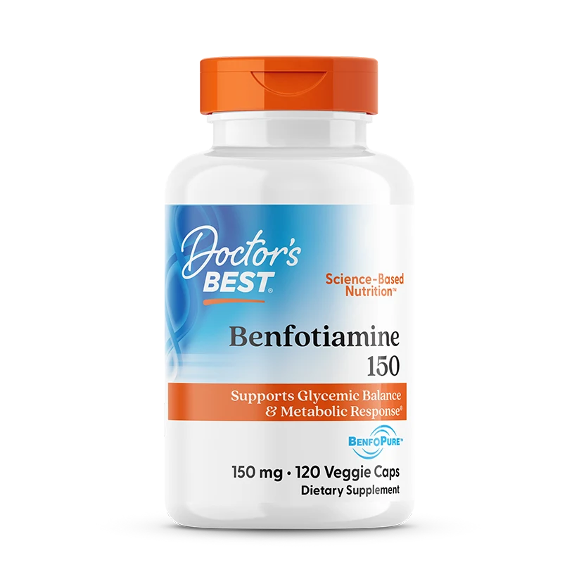 Benfotiamine 150 with BenfoPure, 150 mg, 120 Veggie Caps