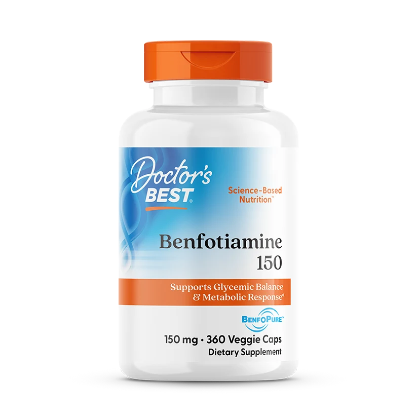 Benfotiamine with BenfoPure, 150 mg, 360 Veggie Caps