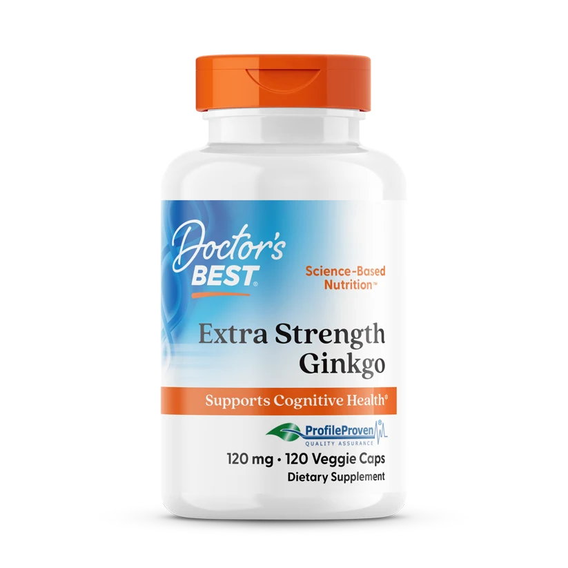 Extra Strength Ginkgo, 120 mg, 120 Veggie Caps