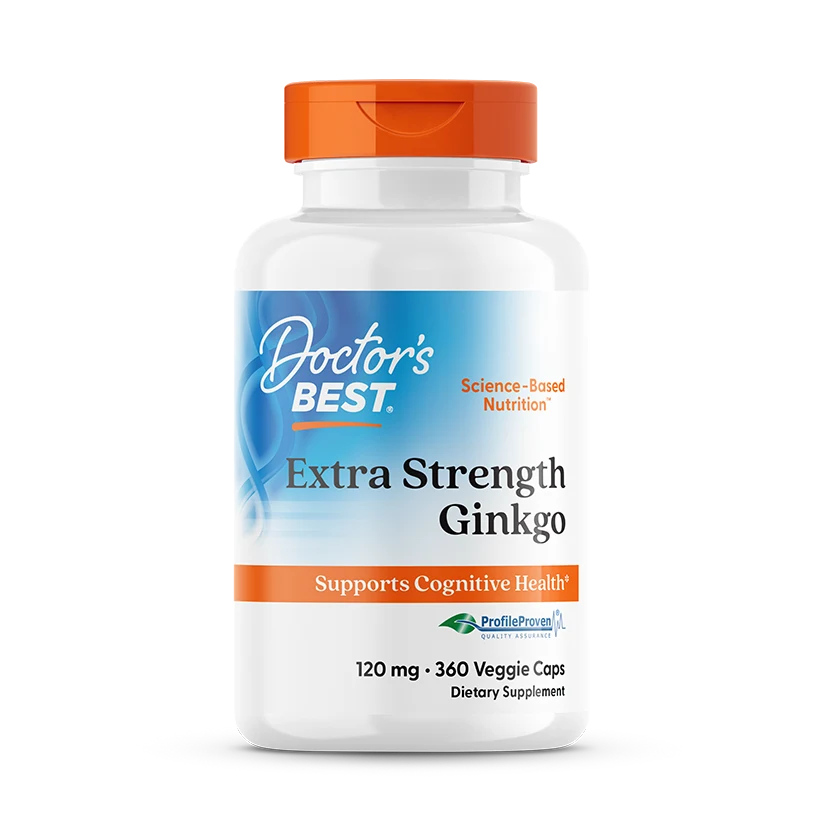 Extra Strength Ginkgo, 120 mg, 360 Veggie Caps