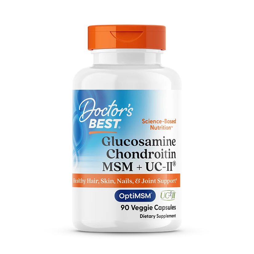 Glucosamine Chondroitin, MSM + UCII, 90 Veggie Capsule