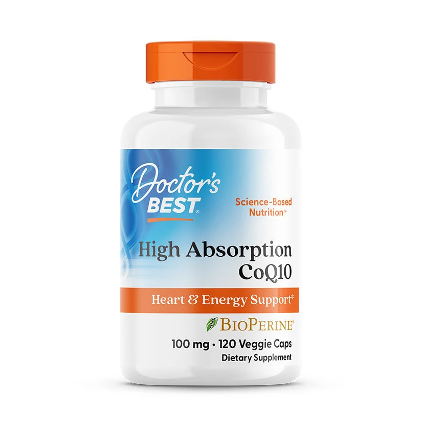 High Absorption CoQ10 with BioPerine, 100 mg, 120 Veggie Caps