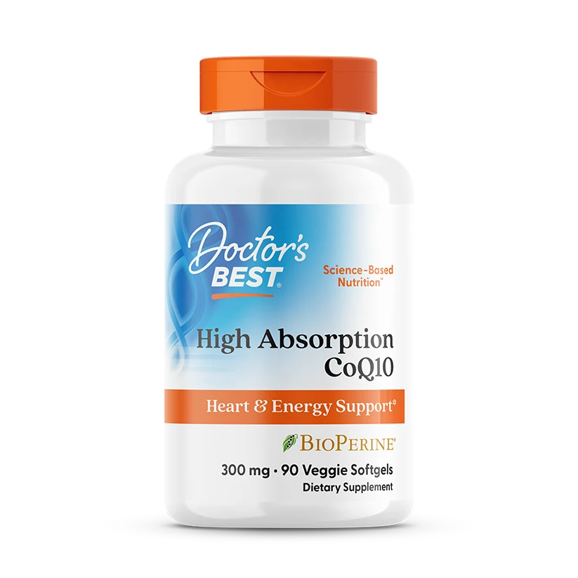 High Absorption CoQ10 with BioPerine, 300 mg, 90 Veggie Softgels