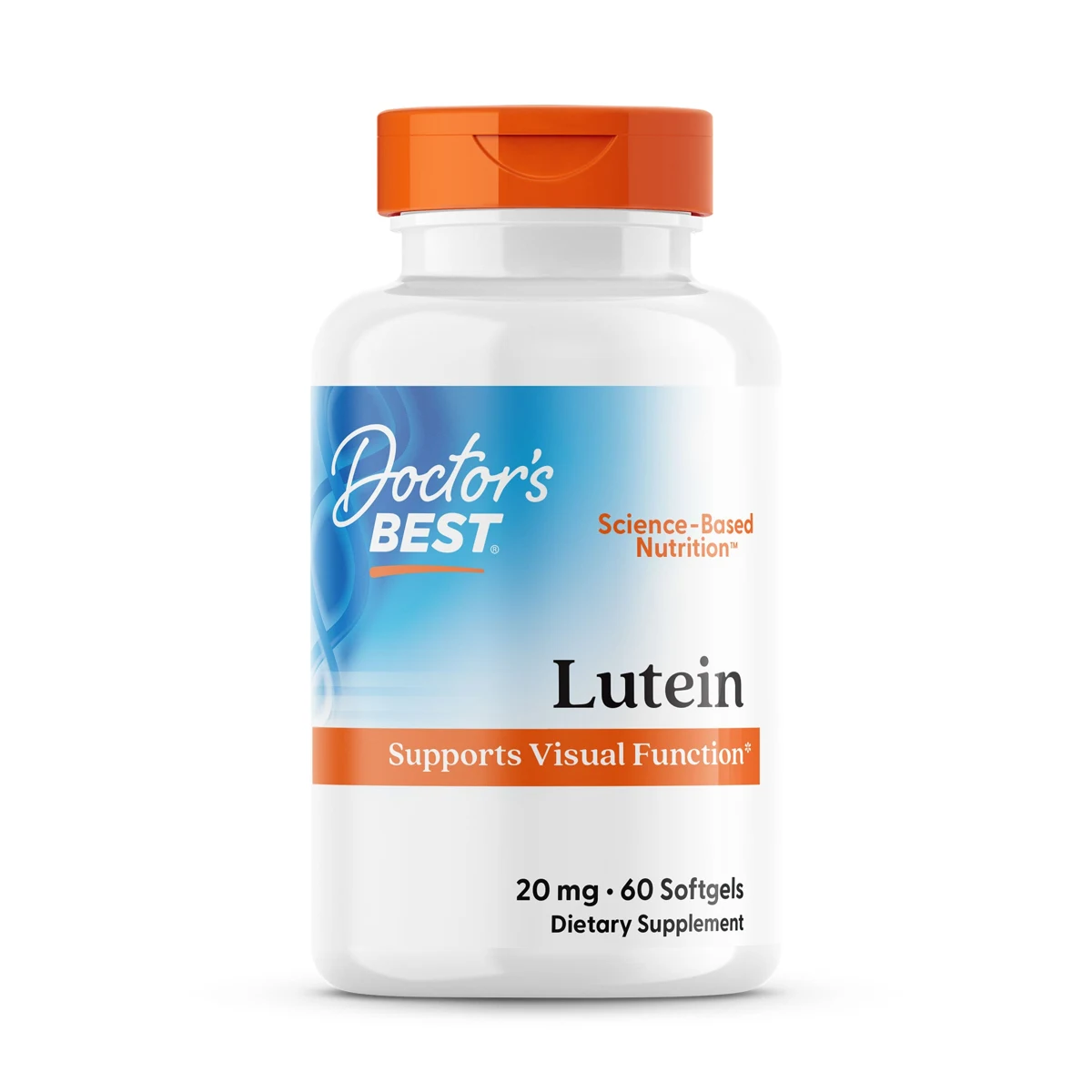 Lutein, 20 mg, 60 Softgels