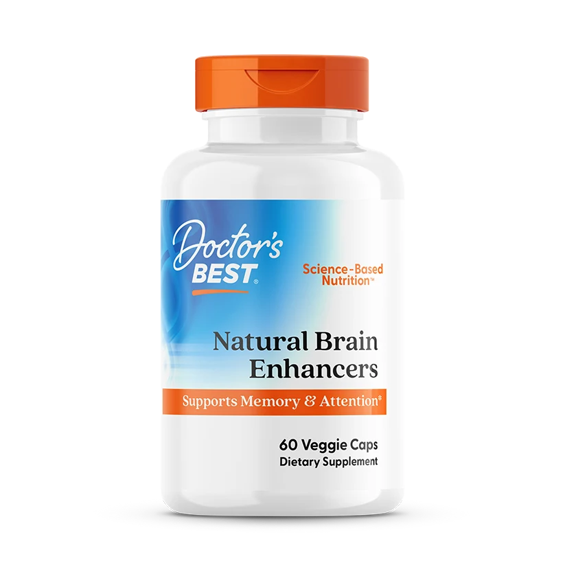 Natural Brain Enhancers with AlphaSize and SerinAid, 60 Veggie Caps