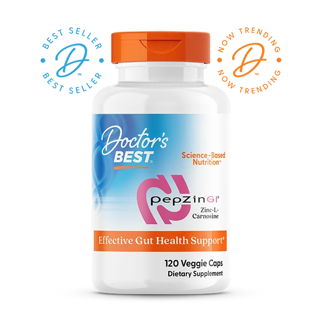 PepZin GI, Zinc-L-Carnosine Complex, 120 Veggie Caps