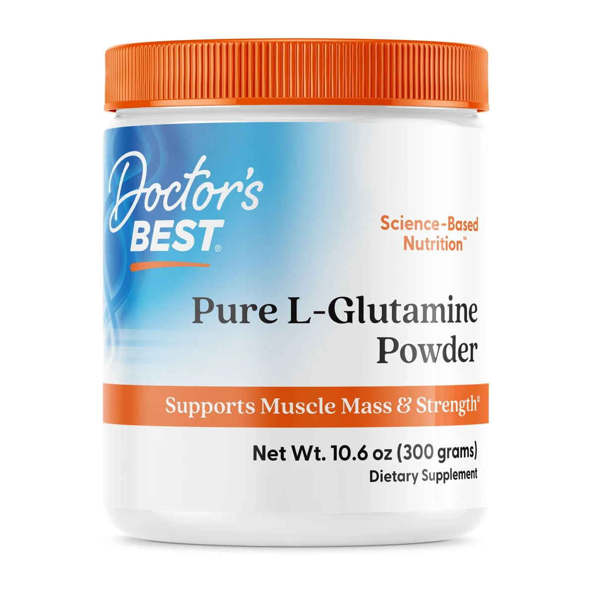 Pure L-Glutamine Powder, 10.6 oz (300 g)