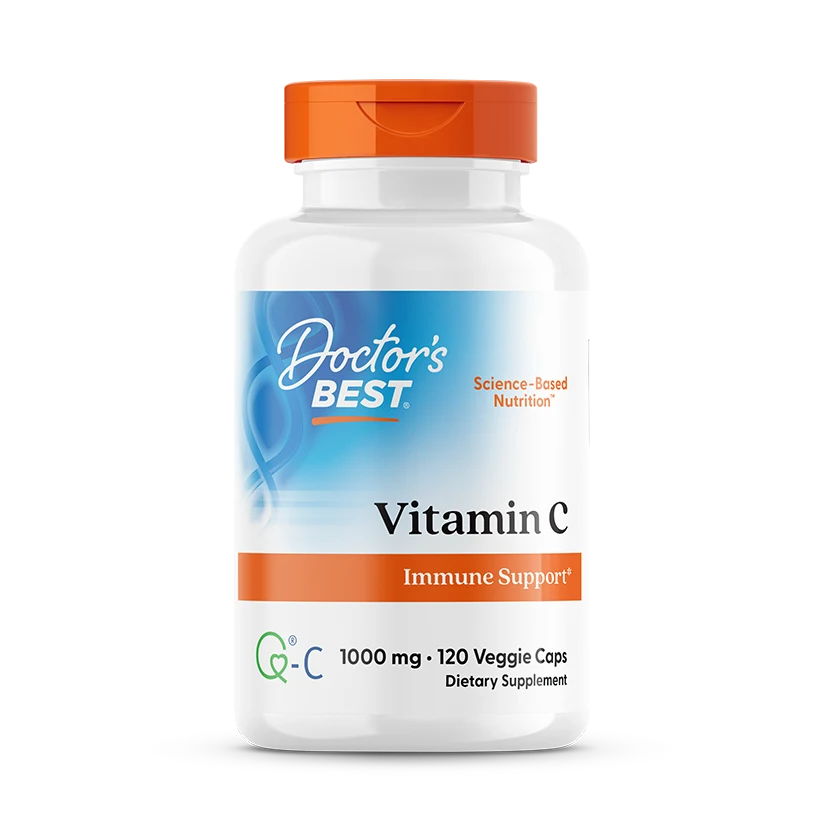 Vitamin C with Q-C, 1,000 mg, 120 Veggie Caps
