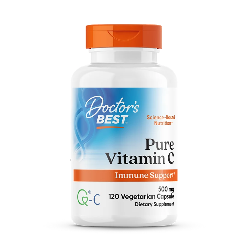 Vitamin C with Q-C, 500 mg, 120 Veggie Caps