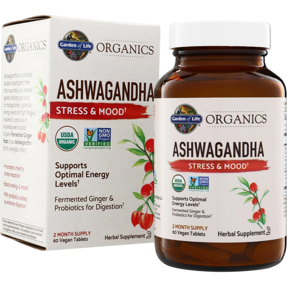 Organics Ashwagandha Stress & Mood
