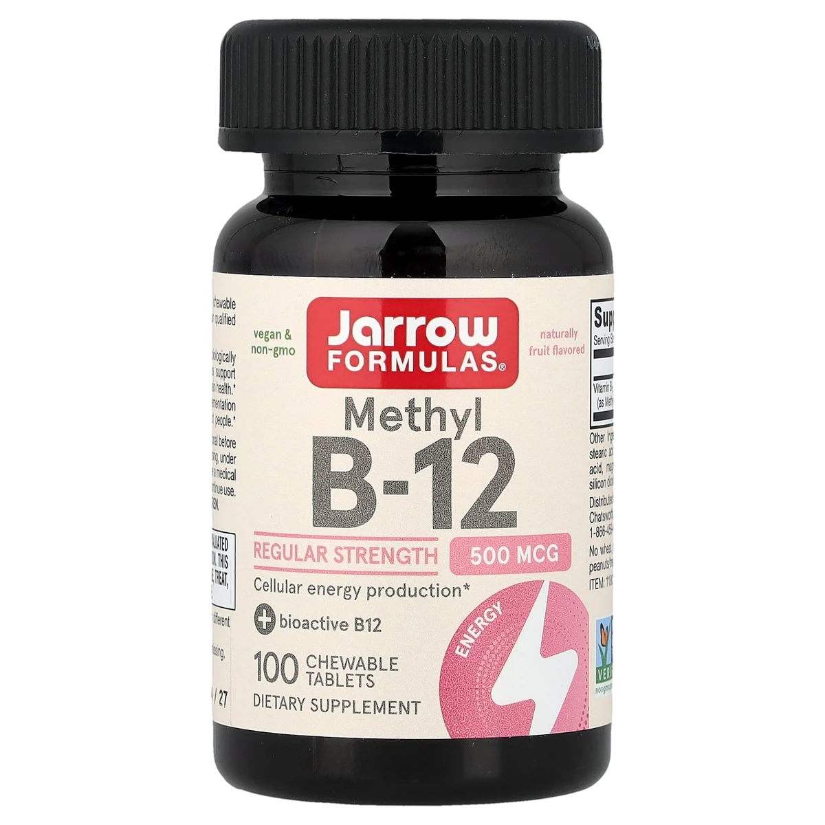 Methyl B-12, Fruit, 500 mcg