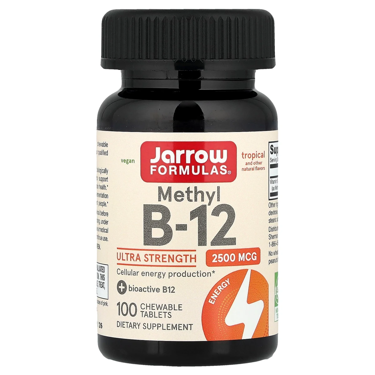 Methyl B-12, Tropical, 2,500 mcg