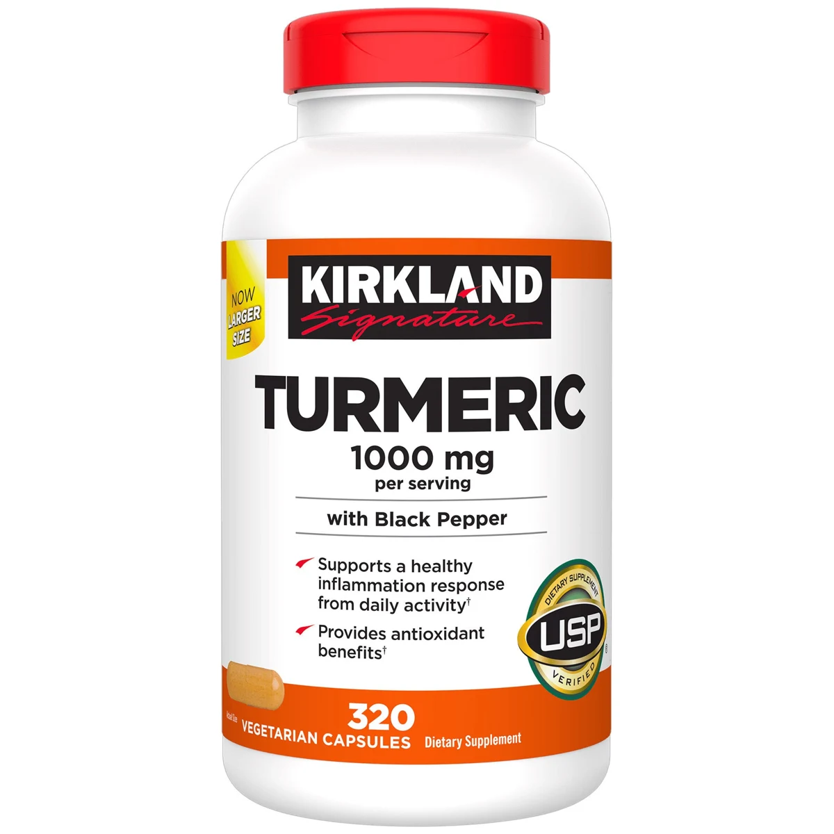 Turmeric 1000 mg, 320 Vegetarian Capsules