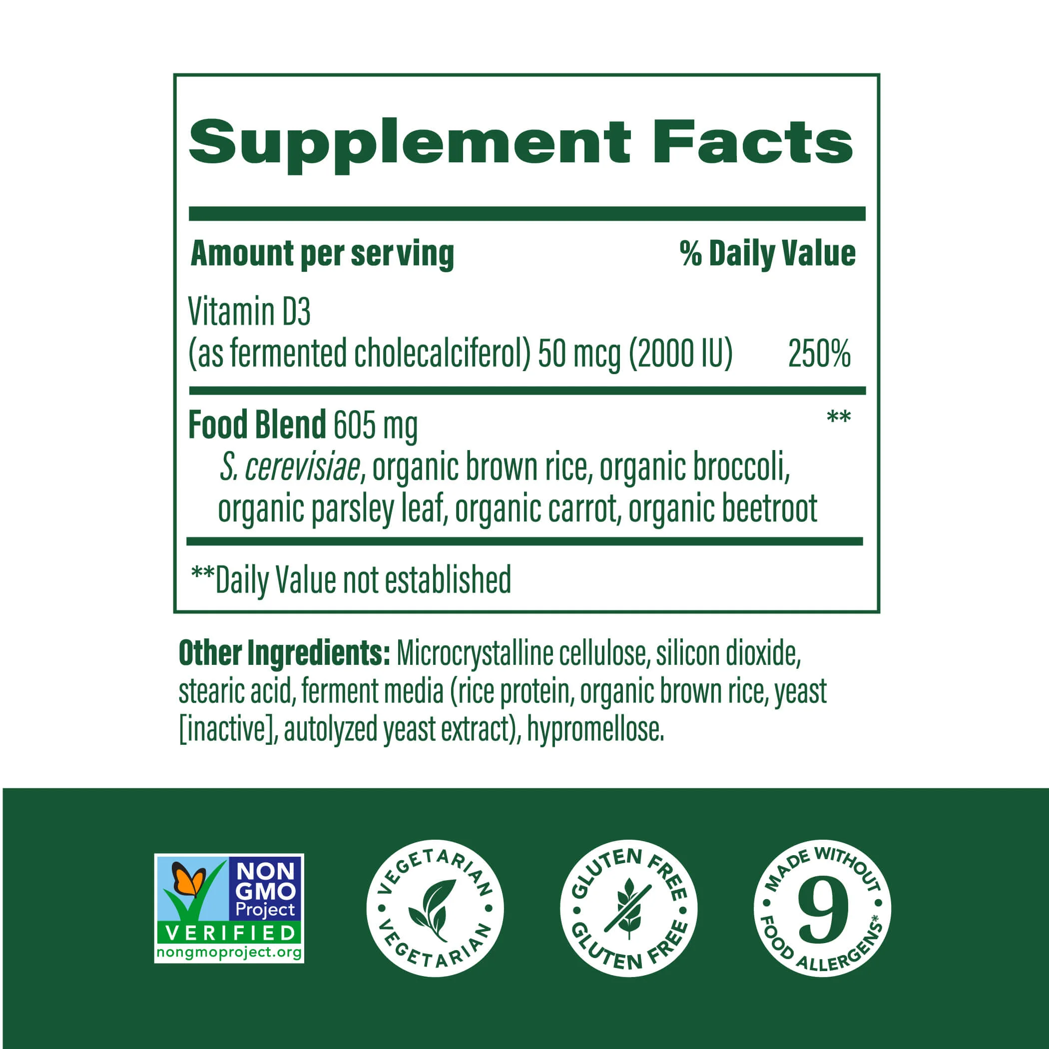 Vitamin D3 2000 IU — image 2 of 5