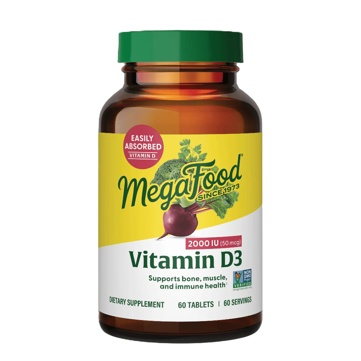Vitamin D3 2000 IU (50 mcg)