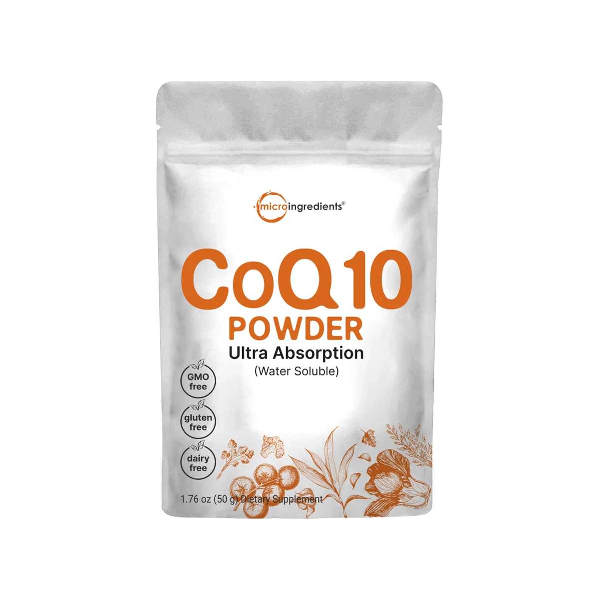 COQ10 Powder, 50 Grams