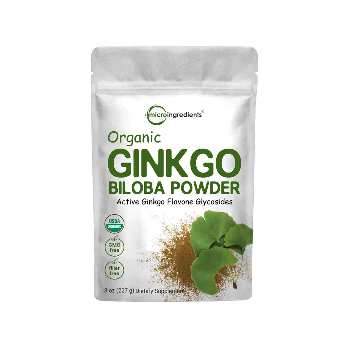 Organic Ginkgo Biloba Powder