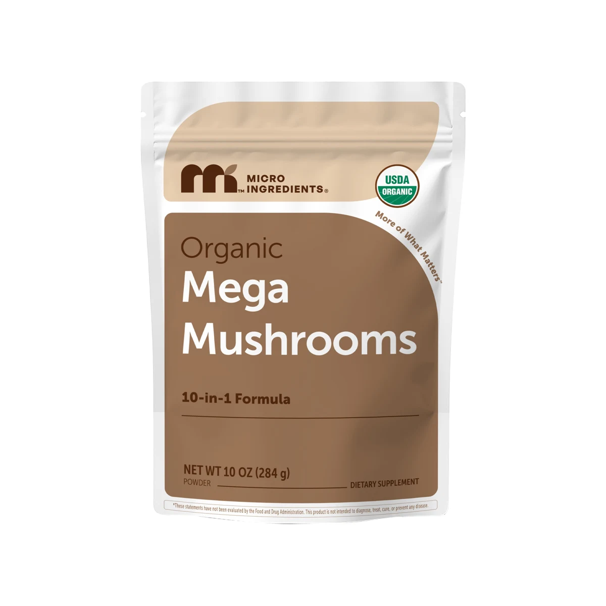 Organic Mega 10 mushroom Powder