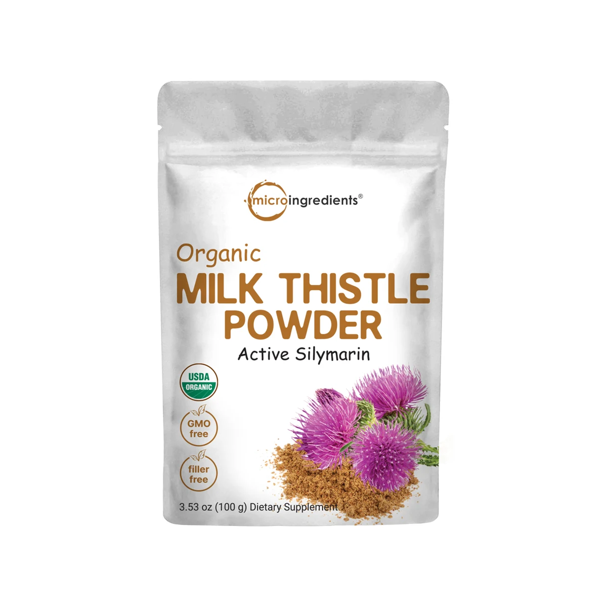 Organic Milk Thistle Powder