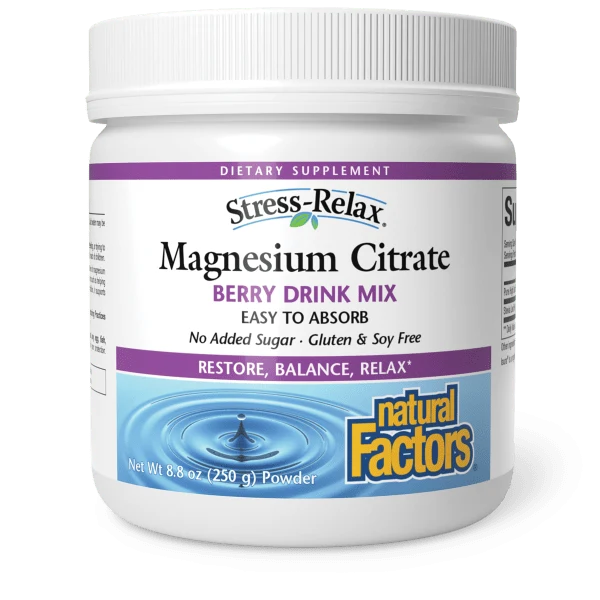 Magnesium Citrate Powder (Berry)