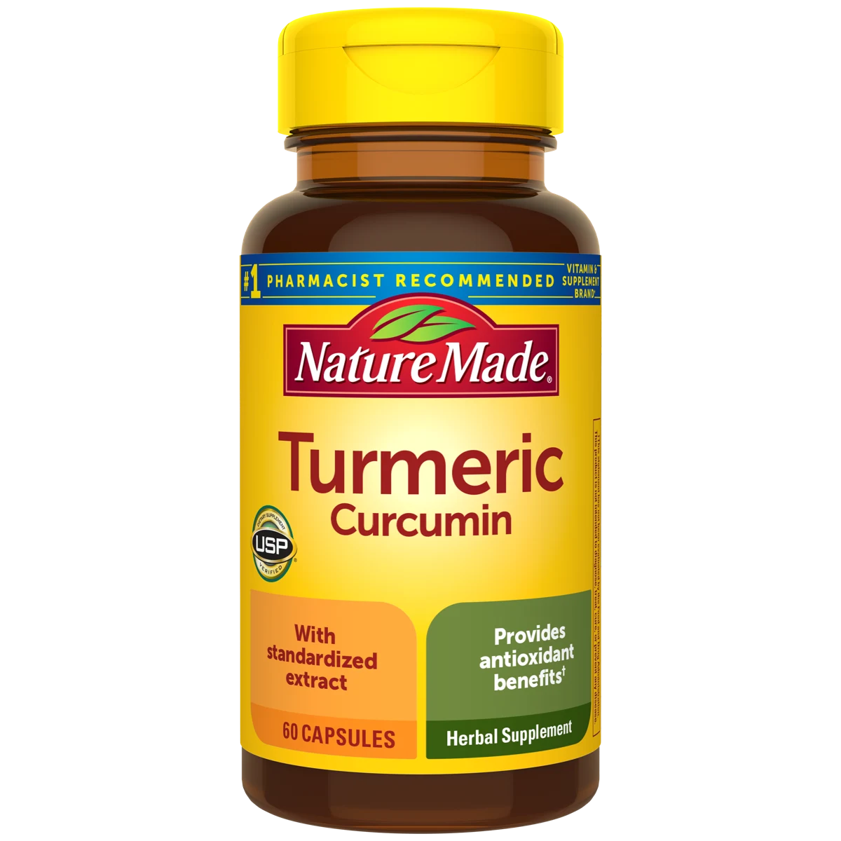 500 mg Turmeric Curcumin Capsules