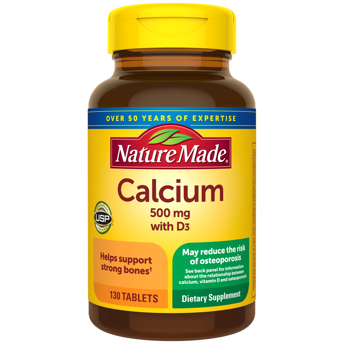 Calcium 500 mg with Vitamin D3 Tablets