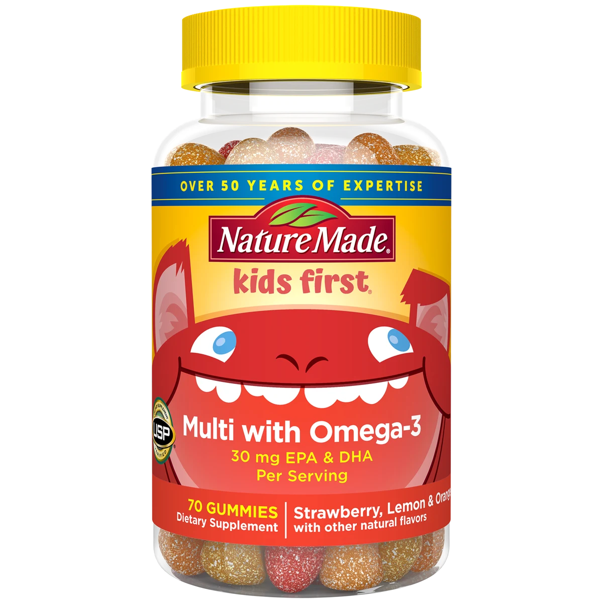 Kids First Multivitamin + Omega-3 Gummies